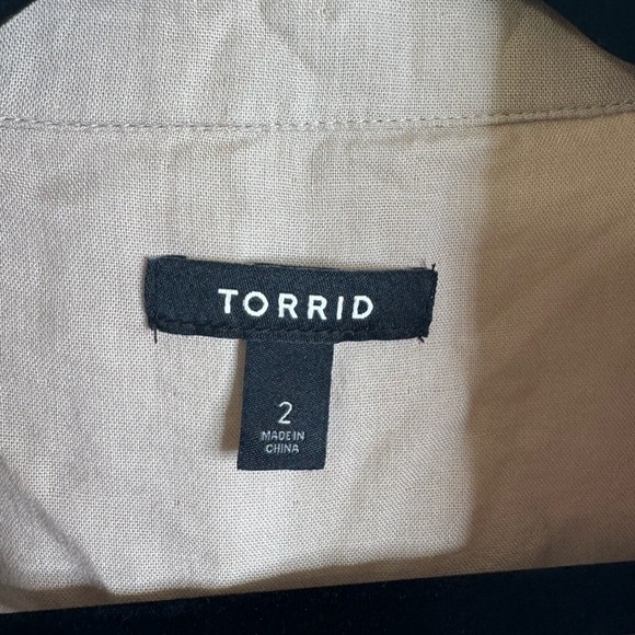 Torrid Double Gauze Utility Anorak Jacket 2X - Picture 3 of 6